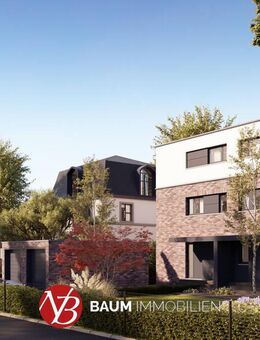 Eine klare und zeitlose Formsprache!Neubau-Doppelhaushälfte in gefragter und naturgepägter Lage - Meerbusch