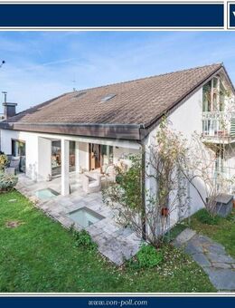 Familienleben im lichtdurchfluteten Einfamilienhaus mit Gartenidylle auf dem Geigersberg - Karlsruhe