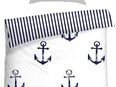 Schiesser Bettwäsche Marina, maritime Momente in frischer Farbkombination, Renforcé, 2 teilig, MADE IN GREEN by OEKO-TEX® in 00000