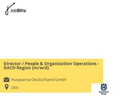 Director / People & Organization Operations - DACH Region (m/w/d) - Ulm