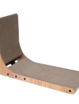 zooplus Basics Kratzmöbel in L-Form Leon - L 40 x B 25 x H 60 cm