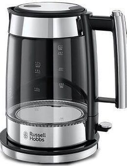 RUSSELL HOBBS Wasserkocher Elegance 23830-70, 1,7 l, 2200 W, Edelstahl, LED Beleuchtung, Kalkfilter, Wasserstandsanzeige, Design