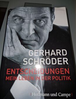Buch! Gerhard Schröder - Entscheidungen - Hamm