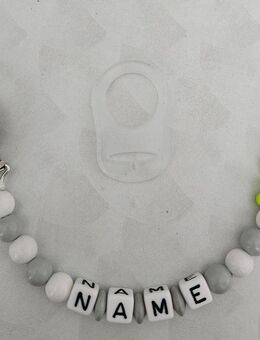 Schnullerkette mit Name - Eschweiler