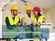 Kostenschätzungsspezialist / Procurement Manager (m/w/d) - Bergneustadt