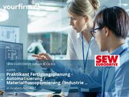 Praktikant Fertigungsplanung - Automatisierung / Materialflussoptimierung / Industrie 4.0 (w/m/d) - Graben-Neudorf