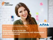 Referenten (m/w/d) für die Unternehmenskommunikation mit Schwerpunkt Grafik-Koordination - Nürnberg