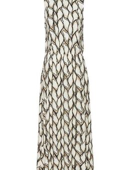 LASCANA Jerseykleid mit Alloverdruck, Midikleid, hochgeschlossen, sommerlich-elegant