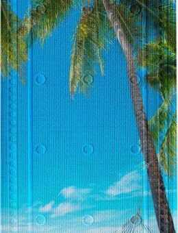 Kleine Wolke Wanneneinlage » Bahamas«, B: 36 cm, L: 92 cm