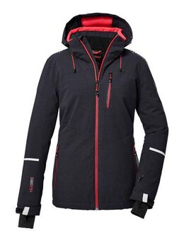 Killtec Skijacke KSW 81 WMN SKI JCKT Wasserdichte, atmungsaktive Winterjacke mit abnehmbarer Kapuze