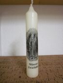 Zwiefalten Münster - Zierkerze Madonna -Siebdruck- 160x28mm - in 77972