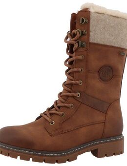 TOM TAILOR Winterstiefel Schnürstiefel mit TEX-Membrane