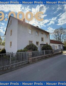 Zweifamilienhaus mit großer Werkstatt in Selb OT! - Selb