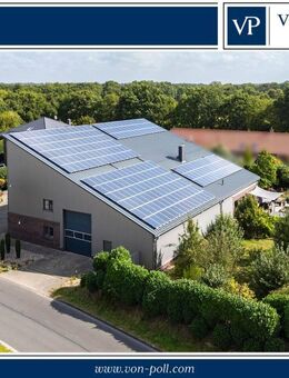 Modernes Wohnen trifft smarte Gewerbefläche - 791 m² mit exklusiver Privatwohnung & 64 kW PV-Anlage - Aurich