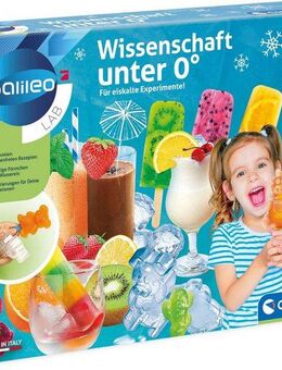 Clementoni® Experimentierkasten Galileo, Wissenschaft unter 0°, Made in Europe
