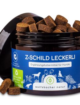 Wolfsbacher Natur Z-Schild Leckerli - 300 g