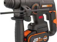 Worx Akku-Bohrhammer NITRO WX381, max. 1350 U/min, (Set), Brushless-Motor, 3-In-1, inkl. Akku & Schnellladegerät