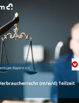 Referent Verbraucherrecht (m/w/d) Teilzeit - München