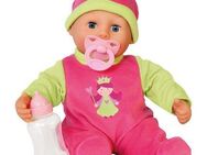Bayer Babypuppe First Words (3-tlg), Prinzessinnen-Design