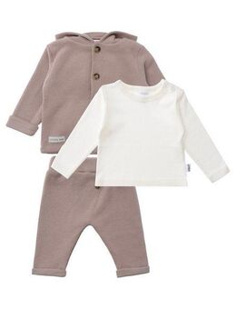 Liliput Erstausstattungspaket 3er-Pack mit niedlichen Teddyohren an der Kapuze