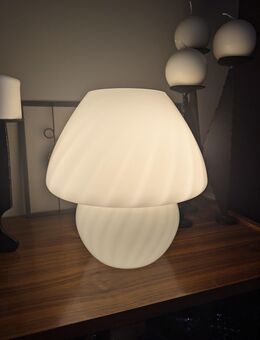 Pilzlampe Mushroom Swirl Leuchte 50er 60er vintage retro - Ginsheim-Gustavsburg