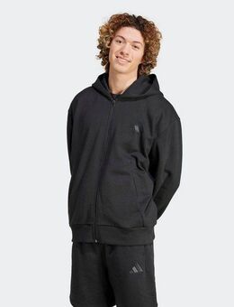 adidas Sportswear Kapuzensweatshirt M A SZN FL FZ Kapuzenjacke mit Reißverschluss