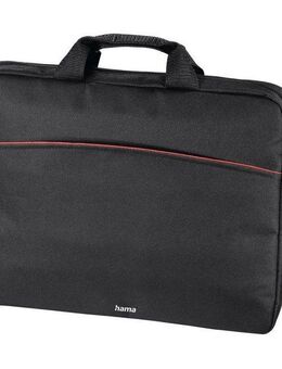 Hama Laptoptasche Laptop-Tasche "Tortuga", bis 44 cm (17,3), Schwarz, Notebook Tasche