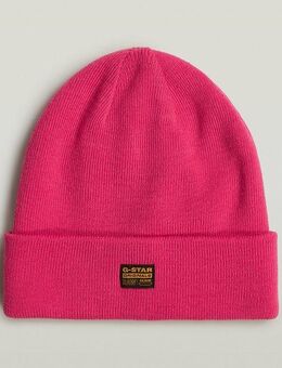 G-STAR Beanie Effo Long Beanie mit Aufnäher vorn