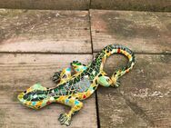 Ein schöner Salamander im Mosaik-Stil, fröhliche Figur - Heek