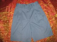 NEU * Sexy * edel * High- waist * Bermuda * Short * Hose "ALBA MODA" Gr. 34- 36/ XS- S * rauch- blau- grau * - Riedlingen