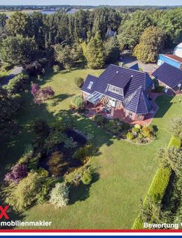 Attraktives Anwesen mit Traumhaus und Gewerbehalle auf 5.000 qm Grundstück zu verkaufen! - Bokel (Landkreis Rendsburg-Eckernförde)