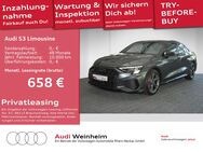 Audi S3, 2.0 TFSI quattro Limousine Black-Paket, Jahr 2021 - Weinheim