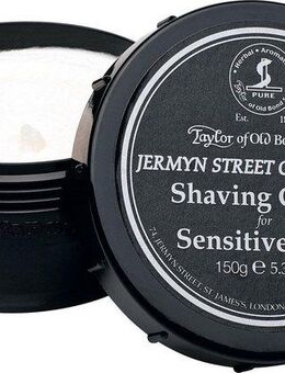 Taylor of Old Bond Street Rasiercreme Shaving Cream Jermyn Street, Sahnig-cremige Rasiercreme für empfindliche Haut mit frischem Duft.