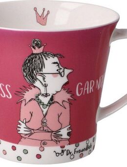 Goebel Tasse Barbara Freundlieb, Porzellan, Coffee-/Tea Mug,Barbara Freundlieb - "Ich muss gar nix"