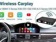Wireless Apple CarPlay Android Auto Interface für BMW 3 Serie E90 E91 E92 E93 5 Serie E60 E61 2008-2013 mit Mirror Link AirPlay CAR - Wuppertal