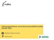 Fahrzeuglackierer (m/w/d) Automobilhersteller (23,09 Std.) - Karlsruhe
