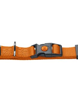 HUNTER Halsband London, orange - Vario Basic Größe M: 30 - 46 cm Halsumfang, 15 mm breit