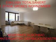 EXKLUSIV TOTALSANIERT 1. ETAGE GROßES WOHNZIMMER MODERNES DUSCHBAD WINTERGARTEN OBERBILK/EISENSTR. - Düsseldorf