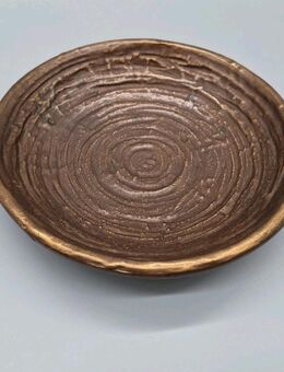 Große Bronze Schale Horst Dalbeck Durchmesser 24cm 5cm hoch 2248g Brutalist - Essen