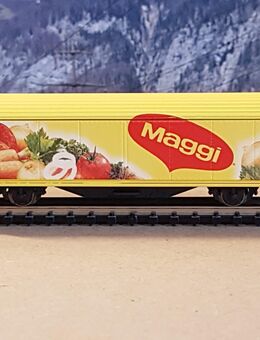 Spur N, Minitrix 15605.912: Exklusiver SBB Schiebewandwagen "Maggi" - Bern
