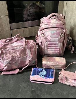 Rucksack | Rosa | Camouflage |viele Fächer| Schule | Job | Satch - Dresden