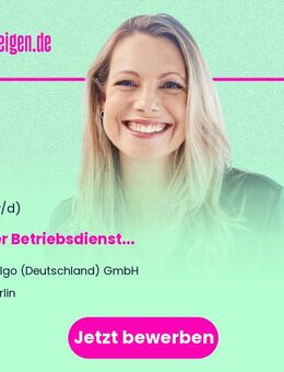 Leiter Betriebsdienst (Eisenbahnwesen) (m/w/d) - Berlin