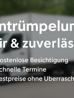 Entrümpelung & Haushaltsauflösung – Schnell, zuverlässig & fair - Soest