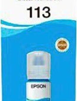 Epson 113 Nachfülltinte (für Epson, 1x, original Nachfülltinte cyan EcoTank)