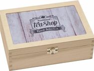 Contento Teebox Traditional Tea-Shop Finest Selection, Holz, (1-tlg)