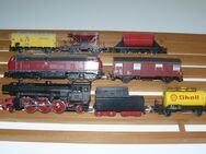 2 Loks von "Märklin" + 5 Güterwagen, Spur H0, analog - Remscheid