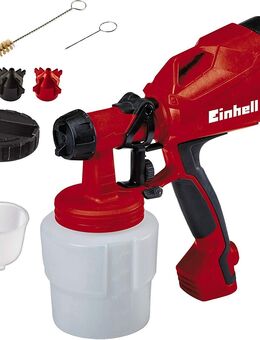 Einhell Elektrisches Farbsprühsystem TC-SY 400 P (400 W, für kleine und mittelgroße Arbeitsflächen, für Lacke uund Lasuren, Farbmengenregulierung) - Wuppertal