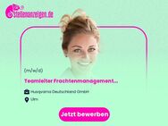 Teamleiter Frachtenmanagement (m/w/d) - Ulm