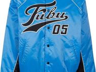 Fubu Bomberjacke Fubu Herren FM241-012-1 Fubu Varsity Satin Raglan Bomber Jacket (1-St)