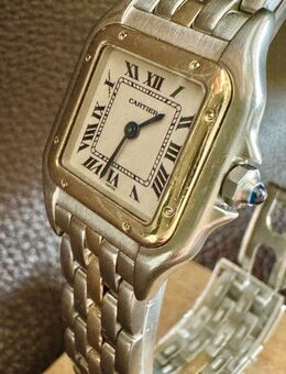 Original Cartier Panthere entzückende Stahl Gold Damen Armbanduhr - Köln
